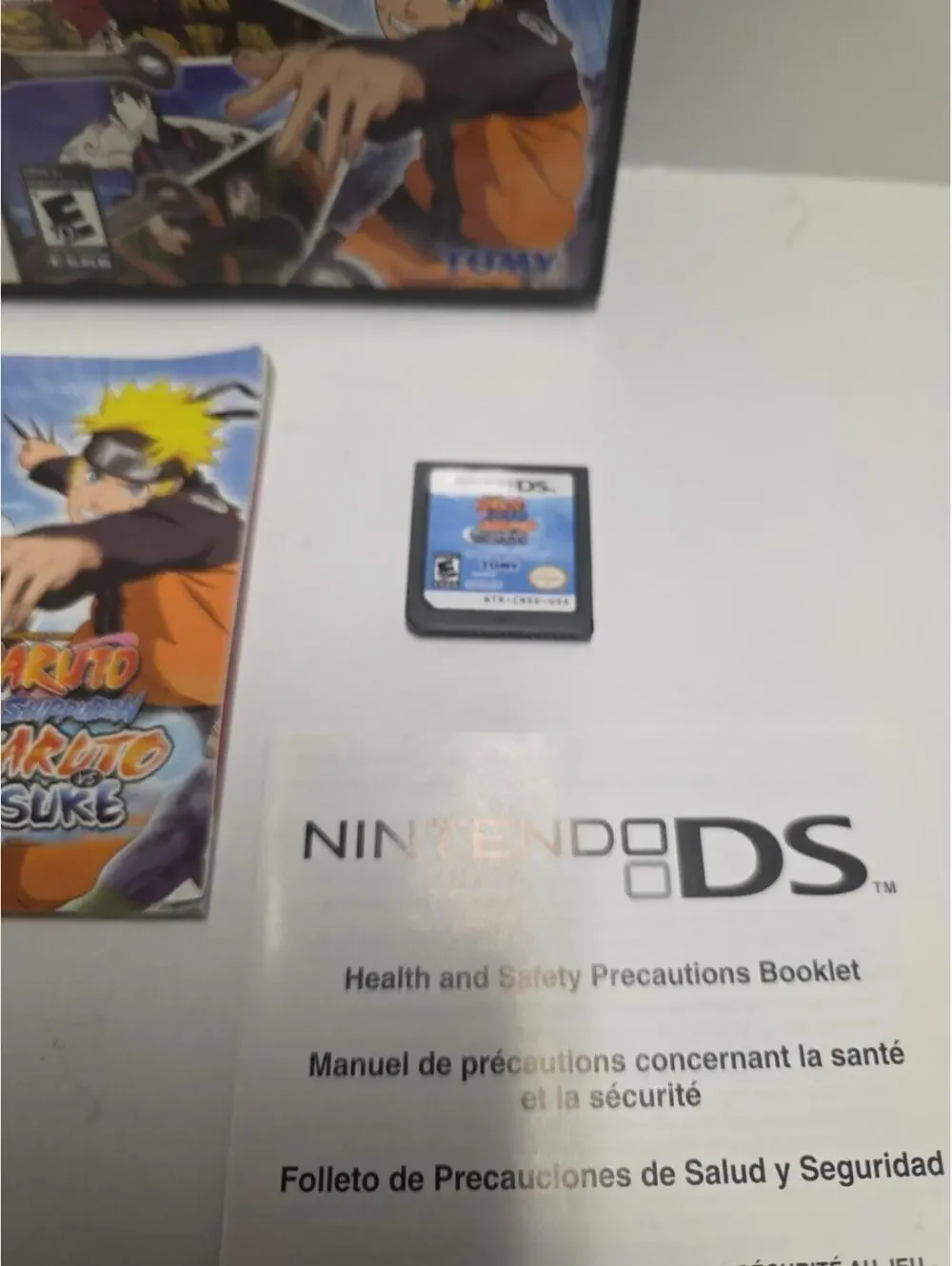 Naruto Shippuden: Naruto Vs. Sasuke for Nintendo DS Complete Great Shape